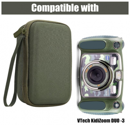 Husa pentru camera foto/video de copii co2CREA, verde [2]