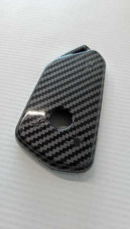 Husa pentru cheie auto Kwmobile compatibilă cu VW Golf 8, negru carbon [1]