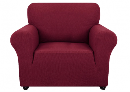 Textile si covoare - Husa pentru fotoliu Ystyle cu cotiere, visiniu