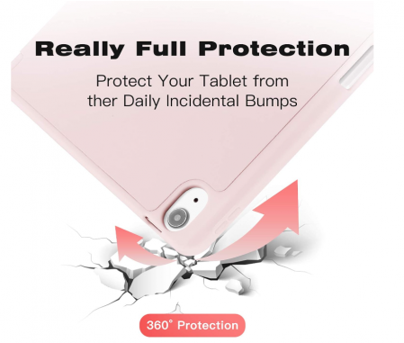 Husă pentru iPad Air 5 2022/Husă iPad Air 4 2020 10,9 inchi, roz [7]