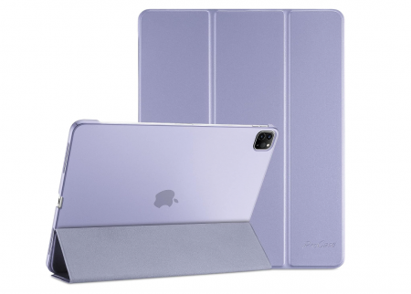 Accesorii tablete - Husă pentru iPad Pro 12.9 2022/2021/2020/2018, violet deschis
