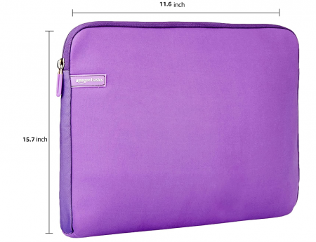 Husă pentru laptop Amazon Basics de 15,6 inchi (39,62 cm), violet [2]