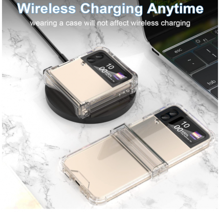 Husa pentru Samsung Galaxy Z Flip 3 transparentă [4]