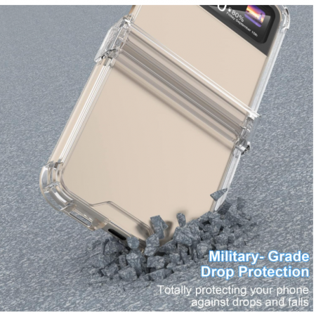 Husa pentru Samsung Galaxy Z Flip 3 transparentă [2]