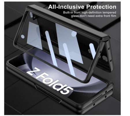 Husa PRUDOM pentru Samsung Galaxy Z Fold 5, negru [3]