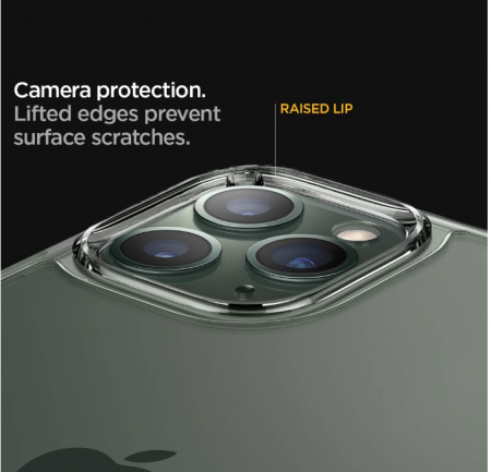 Husă Spigen Ultra Hybrid pentru iPhone 11 Pro Max (2019), Transparentă [7]