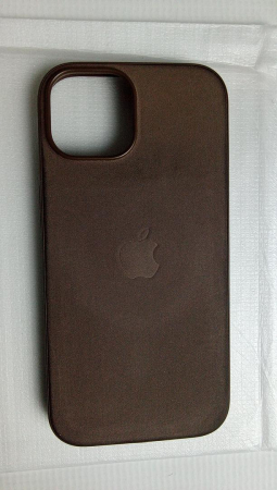 Husă telefon pentru Apple iPhone 15 FineWoven cu MagSafe, Taupe [2]