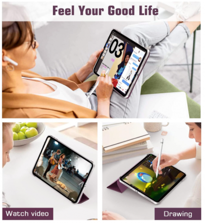 Husă TiMOVO pentru iPad a 10-a generație 2022, violet [8]