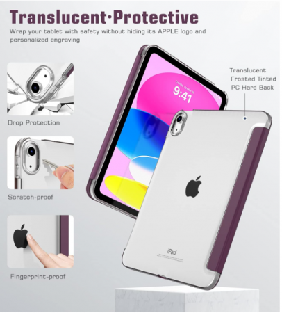 Husă TiMOVO pentru iPad a 10-a generație 2022, violet [4]