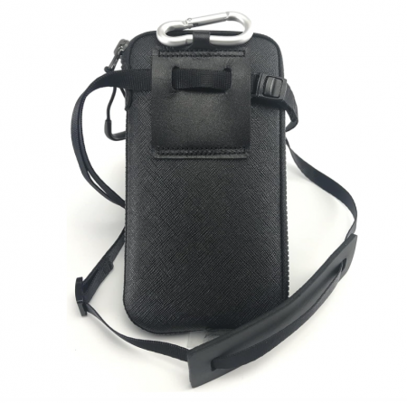 Laptop, Tablete & Telefoane - Husa tip geanta pentru telefon, Marimea M, negru