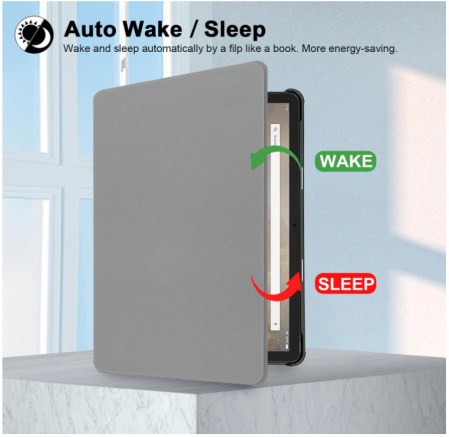 Husă TOKILO pentru tabletă de 10,1 inchi (generația a 11-a, 2021), gri [2]