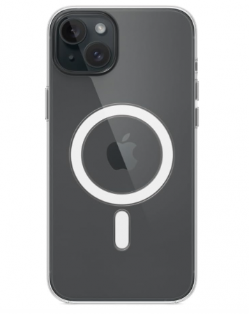 Husă transparentă Apple cu MagSafe pentru iPhone 15 Plus [5]