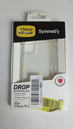 Husă transparentă cu sclipici OtterBox pentru iPhone 12 mini, Stardust [1]