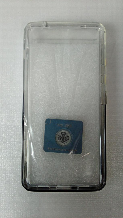 Husă transparentă RonRun pentru Google Pixel 6a cu protector de ecran încorporat, negru [2]