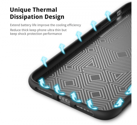 Husă UNBREAKcable pentru iPhone 8, iPhone 7, iPhone SE 2020, Negru Mat [7]