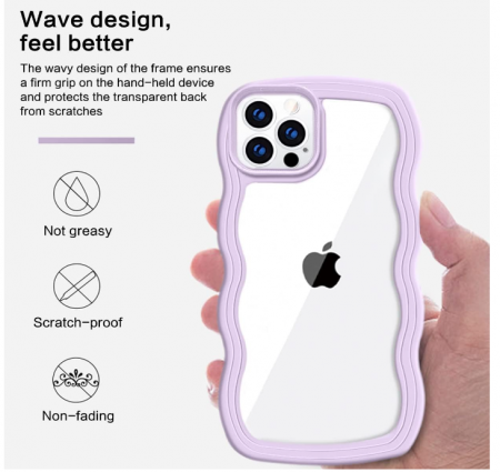 Husă Yungsome pentru iPhone 14 Pro, transparentă [6]