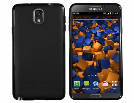 Huse Mumbi pentru Samsung Galaxy Note 3, Negru [0]