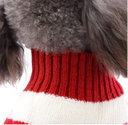 Imbracaminte de iarna pentru caini HRTTSY, model cu ren de Craciun, marime medie [3]