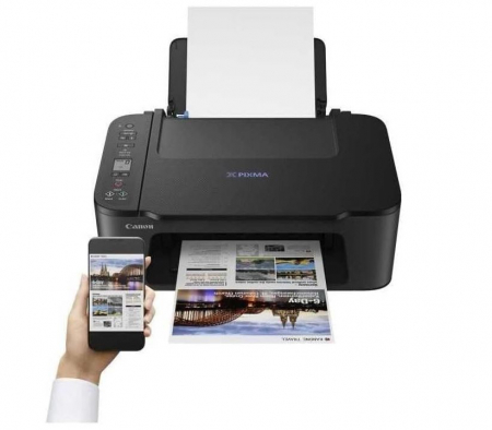 Imprimanta multifunctionala Inkjet color Canon PIXMA TS3550i, Wi-Fi, Negru [6]