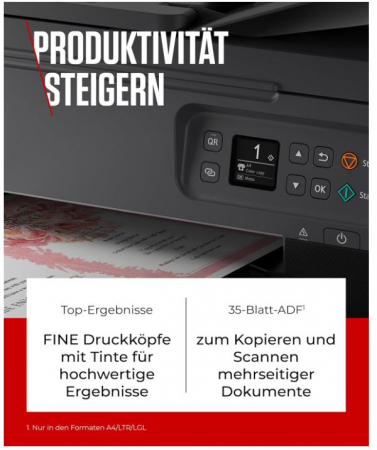 Imprimantă multifuncțională inkjet color CANON Pixma TS7450i, wifi, A4 [6]