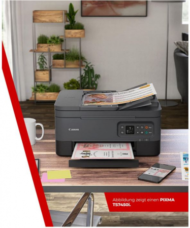 Imprimantă multifuncțională inkjet color CANON Pixma TS7450i, wifi, A4 [9]