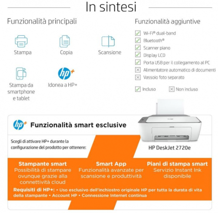 Imprimanta multifunctionala Inkjet color HP DeskJet 2720e All-in-One, Wi-Fi, alb [8]