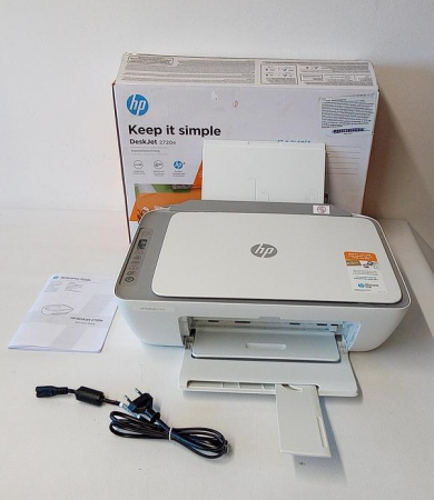 Imprimanta multifunctionala Inkjet color HP DeskJet 2720e All-in-One, Wi-Fi, alb [1]