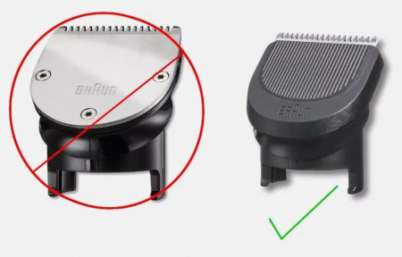 Inaltator pentru aparat de tuns, BRAUN 81695624, 2 mm, 5513-5517, 5541-5544 [1]