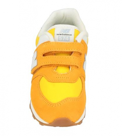 Încălțăminte sport pentru copii cu scai New Balance 574, galben, marime 28 [6]
