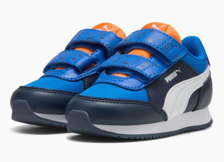 Încălțăminte sport pentru copii Puma Adaptor Match 401497, albastru/portocaliu, marime 29 [4]