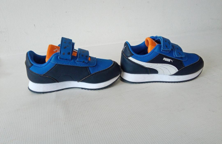 Încălțăminte sport pentru copii Puma Adaptor Match 401497, albastru/portocaliu, marime 29 [2]