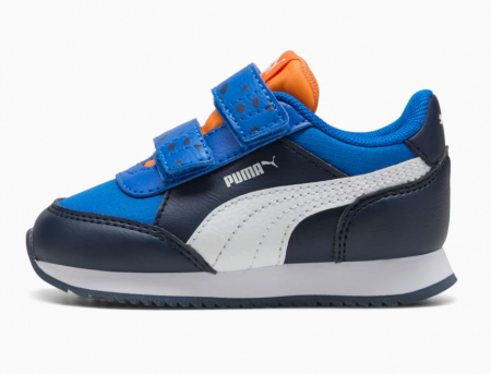 Fashion - Încălțăminte sport pentru copii Puma Adaptor Match 401497, albastru/portocaliu, marime 29