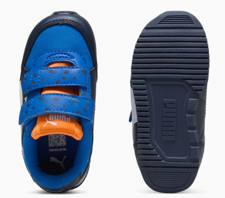 Încălțăminte sport pentru copii Puma Adaptor Match 401497, albastru/portocaliu, marime 29 [5]