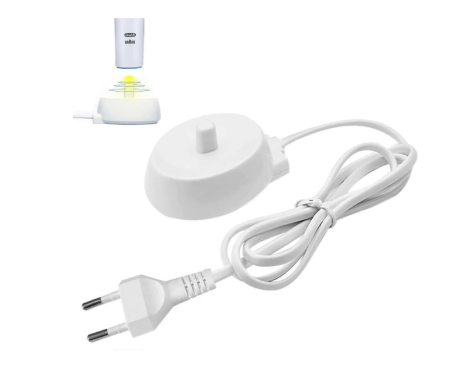Baterii, acumulatori si incarcatoare - Incarcator 3757 pentru periute de dinti electrice Braun Oral B, 220-240V, 0.9W