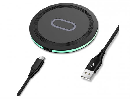 Incarcatoare Telefoane - Încărcător fără fir AILKIN pentru telefon, wireless charger, 15 W