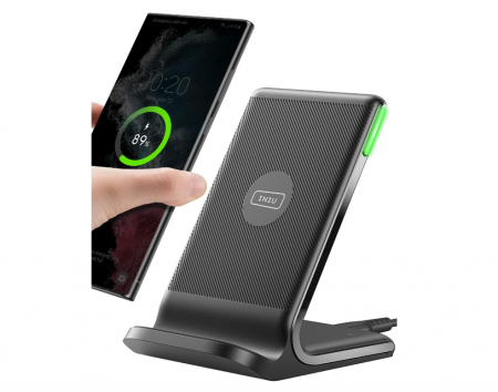 Laptop, Tablete & Telefoane - Incarcator fara fir pentru telefon INIU, 15 W