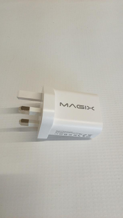 Încărcător Magix USB Type-C PD 3.0 20W 3A, priză UK [1]