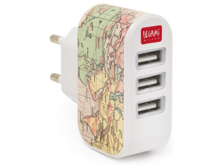 Laptop, Tablete & Telefoane - Incarcator USB universal Legami cu 3 porturi USB