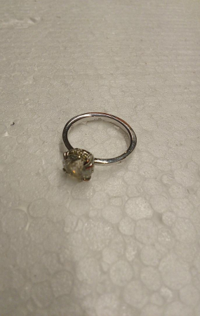 Inel Swarovski Cocktail Stilla, Tăietură rotundă, Finisaj argintiu, Marime 50 [2]