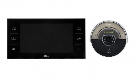 Interfon video Otio VisiHome cu memorie internă cu 2 fire [1]