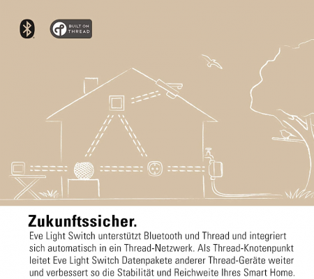 Intrerupator de lumină inteligent Eve Light Switch Bluetooth [7]