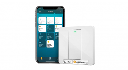 Produse complementare iluminat - Intrerupator inteligent Meross MSS550 Comutator WiFi