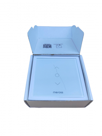 Întrerupător Meross pentru jaluzele, rulouri, cu WiFi, cu comandă vocală și telecomandă [1]