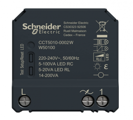 Intrerupator/micromodul Schneider Electric Wiser Smart Home, CCT5010-0002W [3]