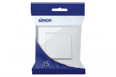 Produse complementare iluminat - Intrerupator Simon m256215 Seria 15 Alb