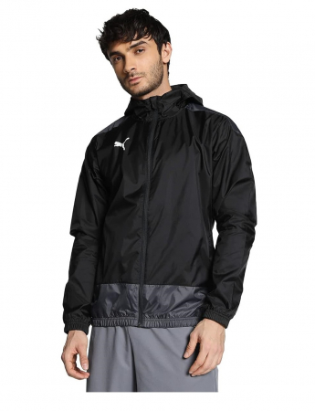 TOATE PRODUSELE - Jacheta de antrenament pe ploaie PUMA Teamgoal 23, 656559-03, negru, M