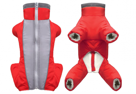 Jachetă impermeabilă pentru câini JULY'S SONG, căptușită cu lână [0]