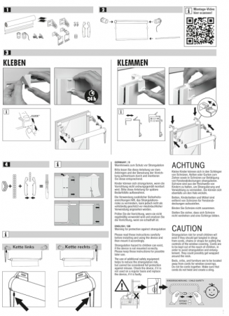 Jaluzea tip rulou Gardinia EASYFIX, alb, 60 x 150 cm [5]
