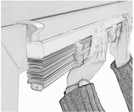 Jaluzea venetiana cu clema Deco Company, 100 x 175 cm [7]