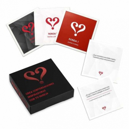 Bacanie - Joc carti pentru cunoastere in cuplu in limba spaniola Vertellis